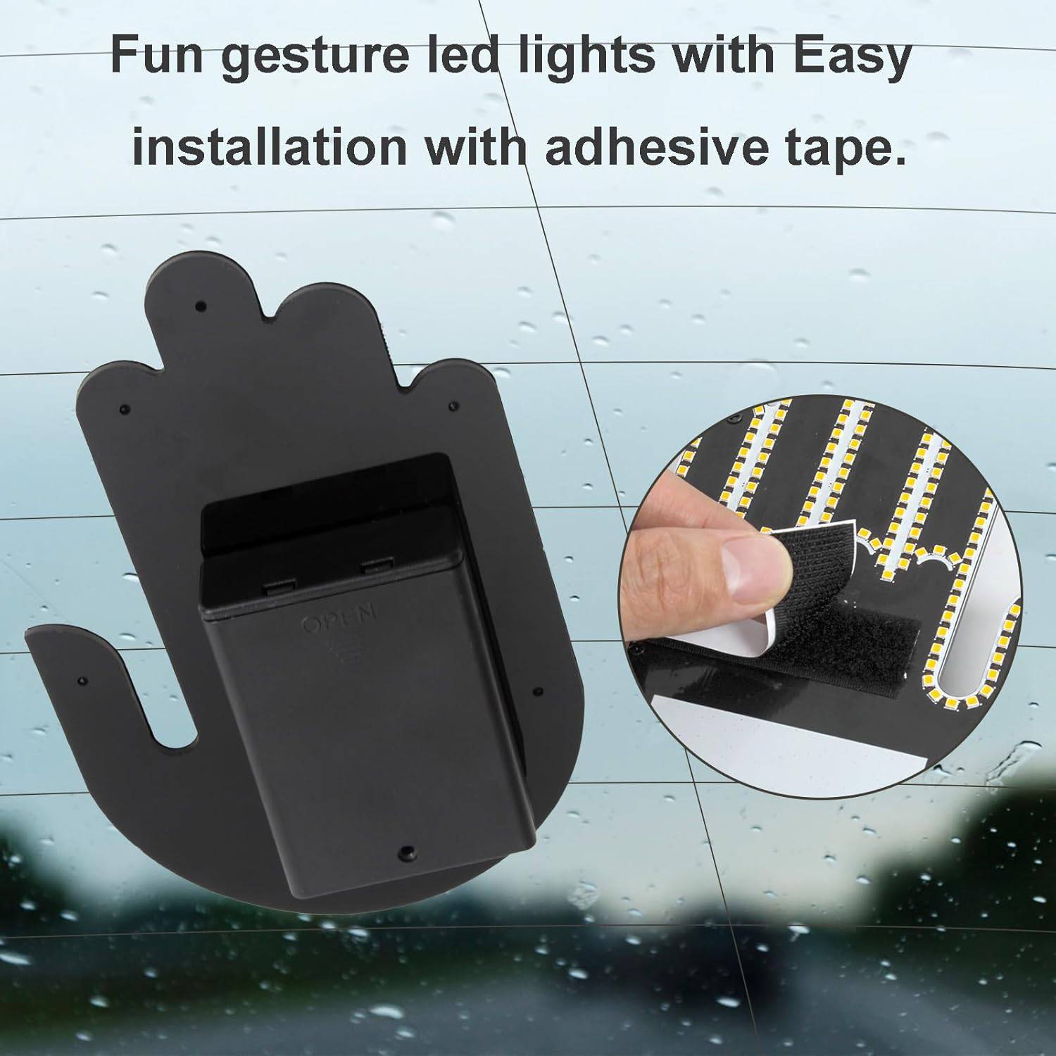Glogesture Remote Control Hand Light For Car 2