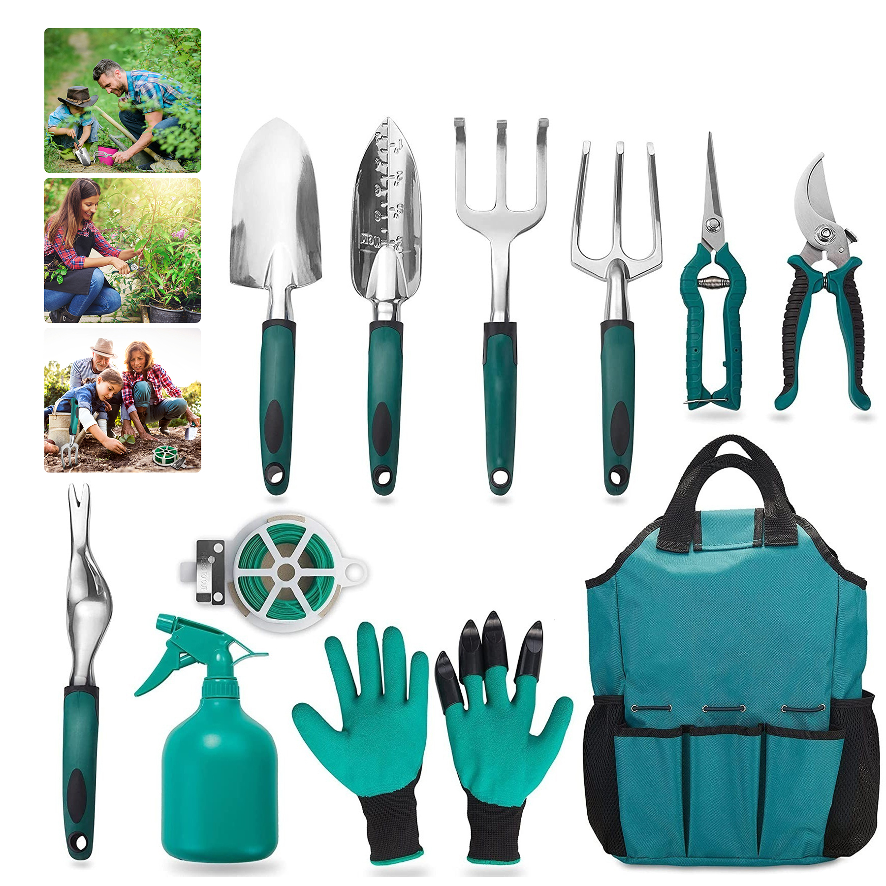 Garden Tool Set - 11 Piece 2