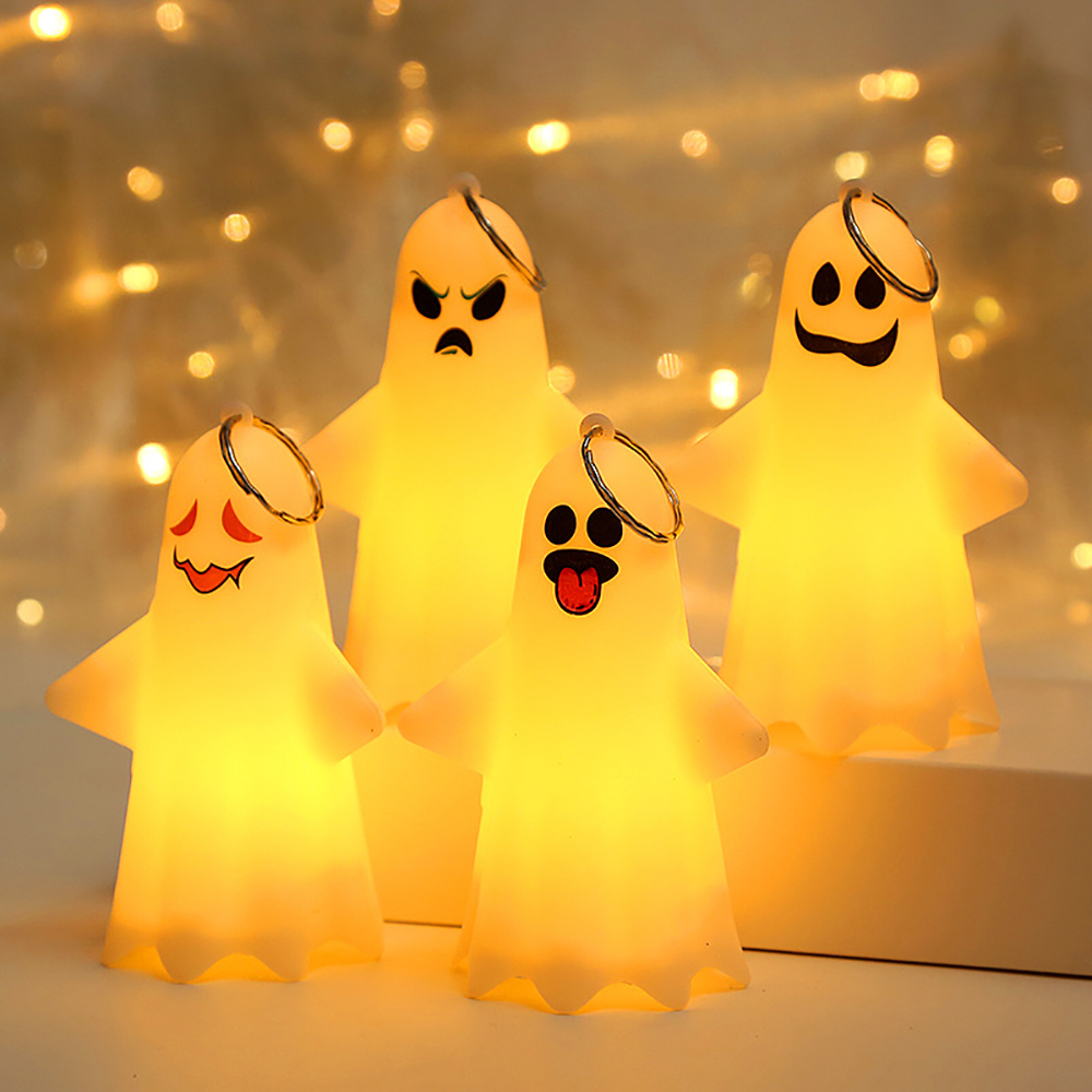 LED Halloween Phantom Night Lamp Key Chain 4