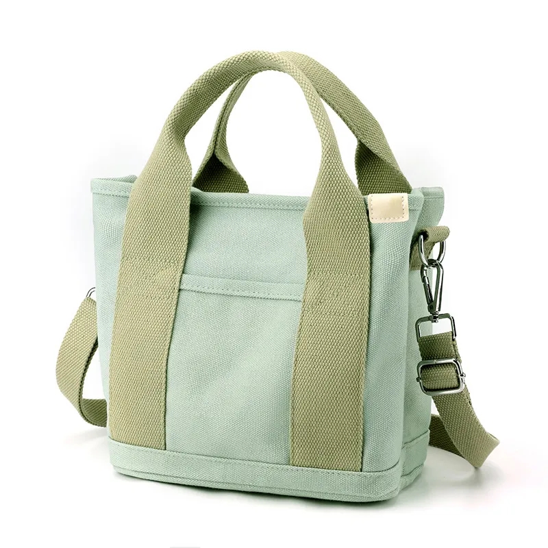 Canvas Crossbody Tote Bag 2