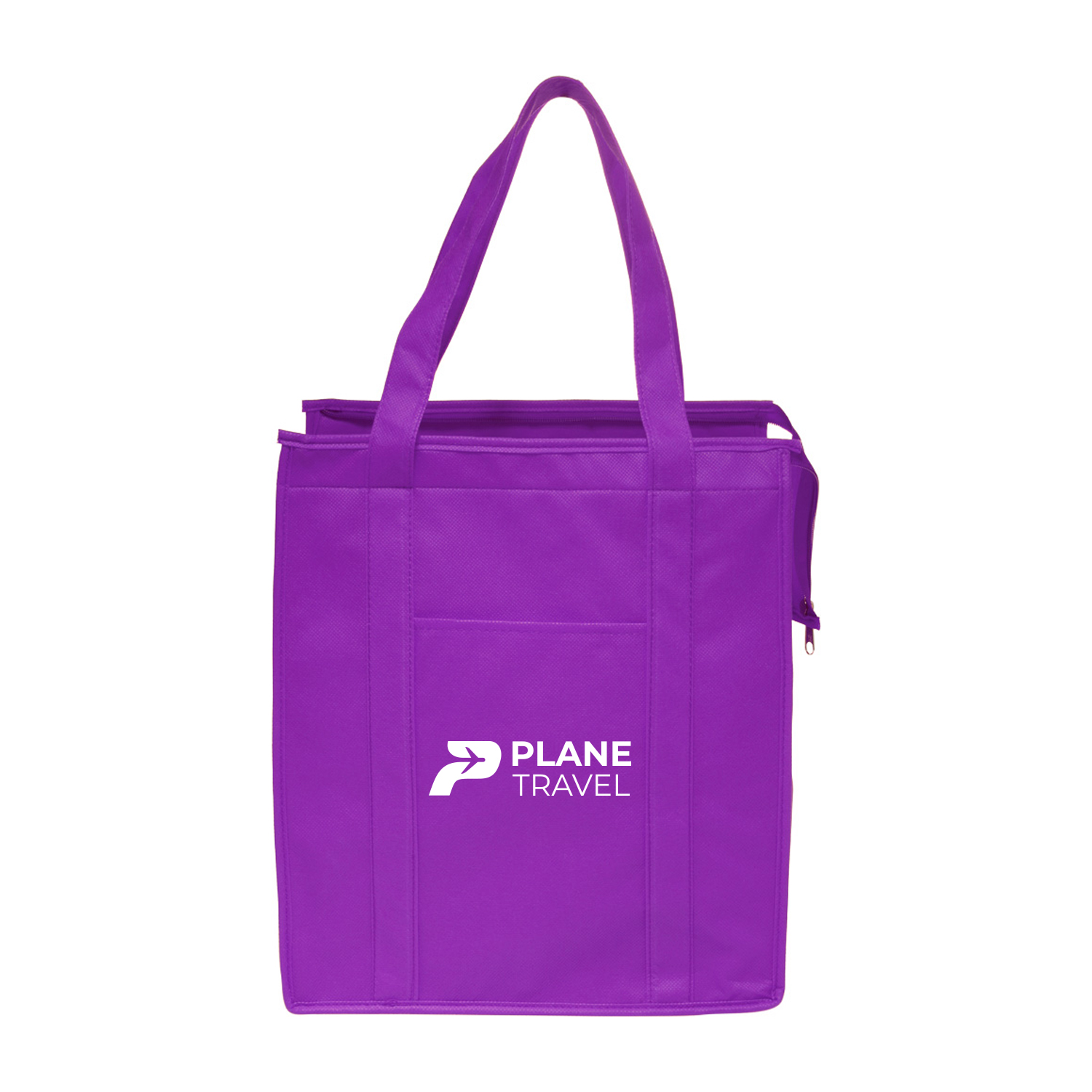 Stay Cool Non-Woven Insulated Tote Bag (Full Color Imprint) 14