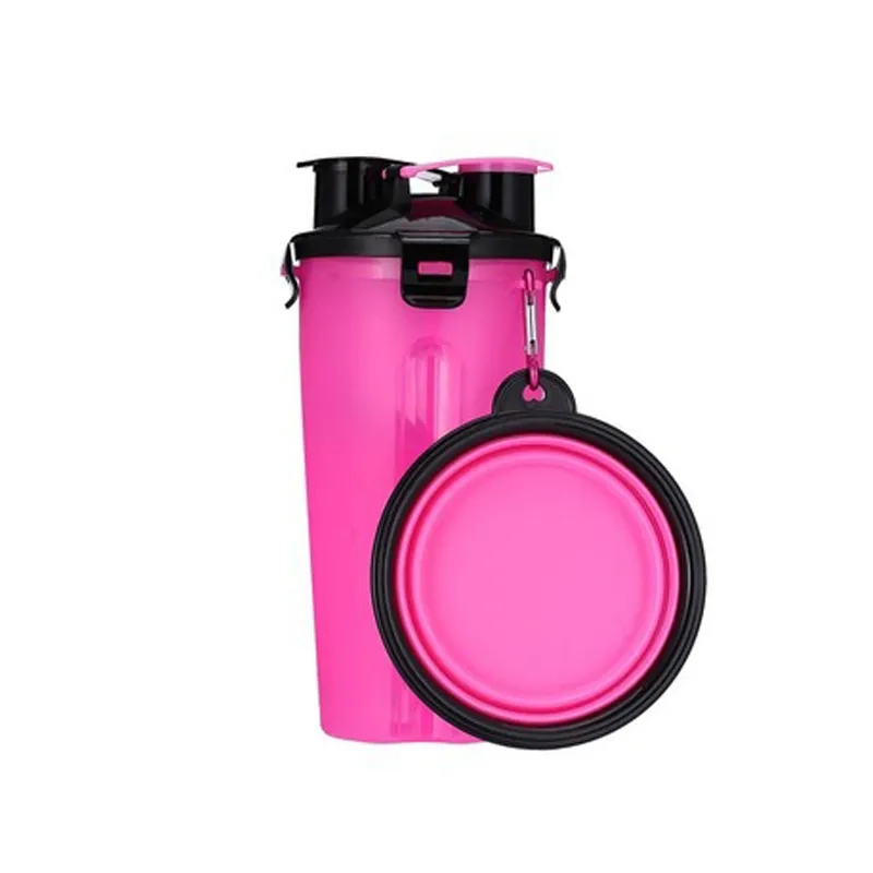 2 In 1 Dog Food Water Bottle With Bowl 5