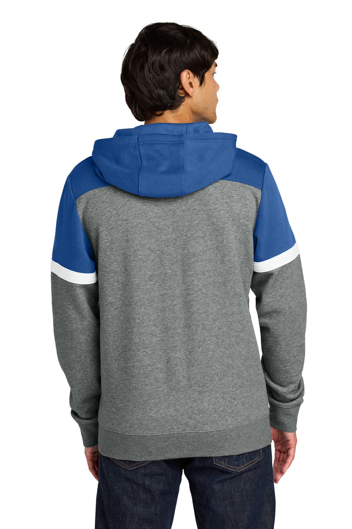 Sport-Tek Drive Fleece Colorblock Hoodie STF205 2