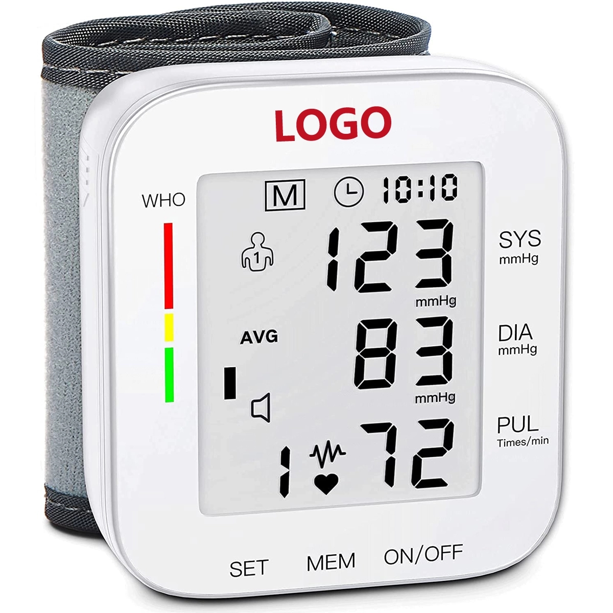 Adjustable Wrist Blood Pressure Monitor 5
