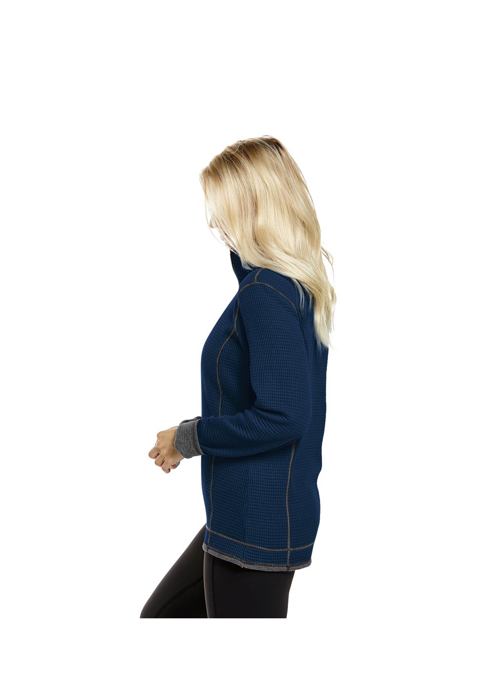 Storm Creek Women's Maverick Waffle Knit Quarter Zip 15