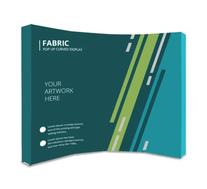 Fabric Pop up Curved Backdrop Package(10' x 8') 5