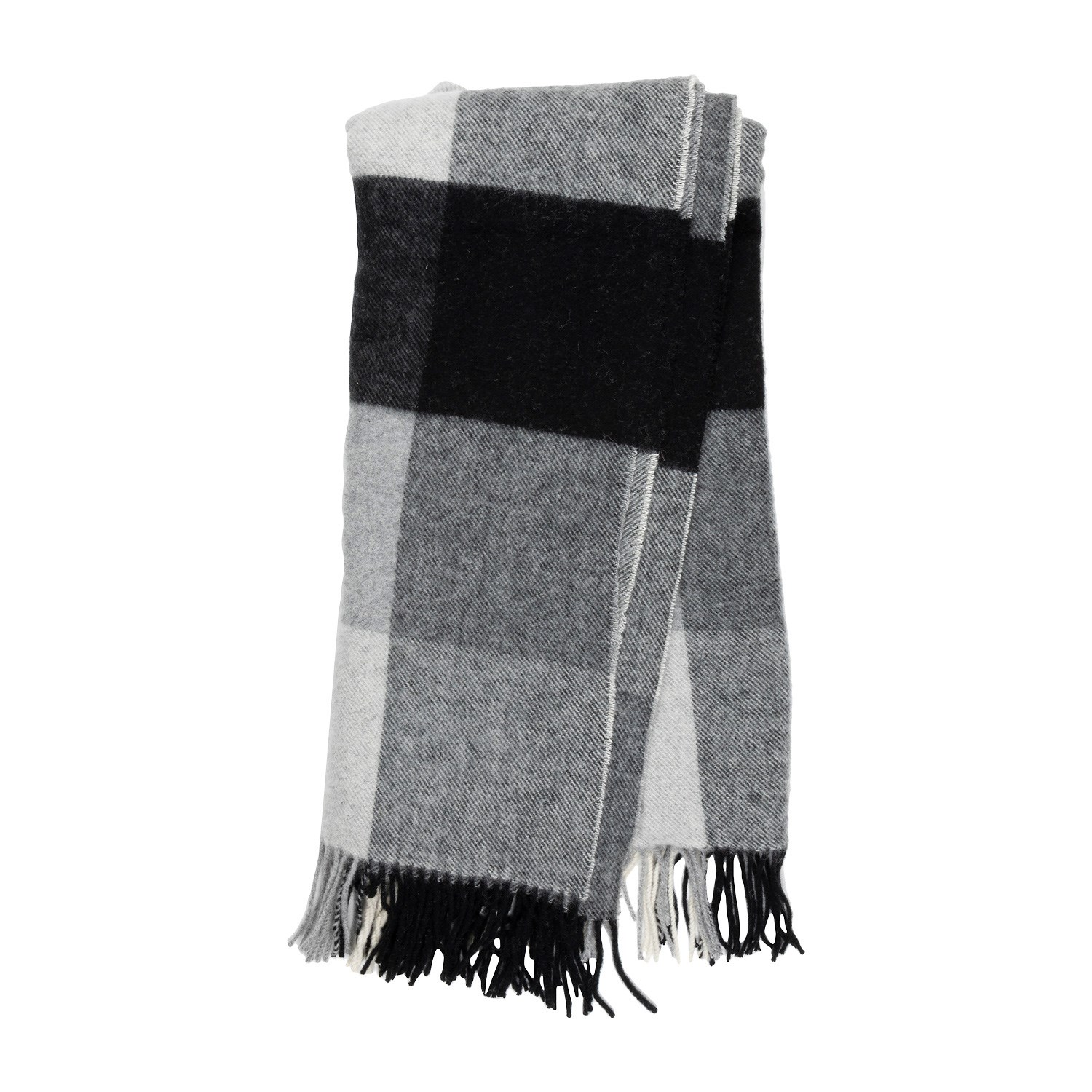 Yorkshire Plaid Wool Blanket 1