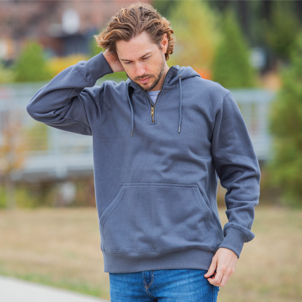 Defender, custom hoodie or sweatshirt with logo imprint 14