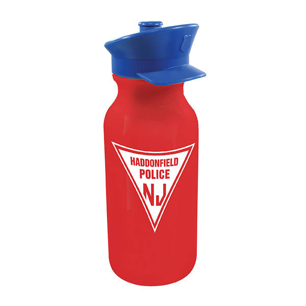 20 oz. Value Cycle Bottle with Police Hat Push 'n Pull Cap 5