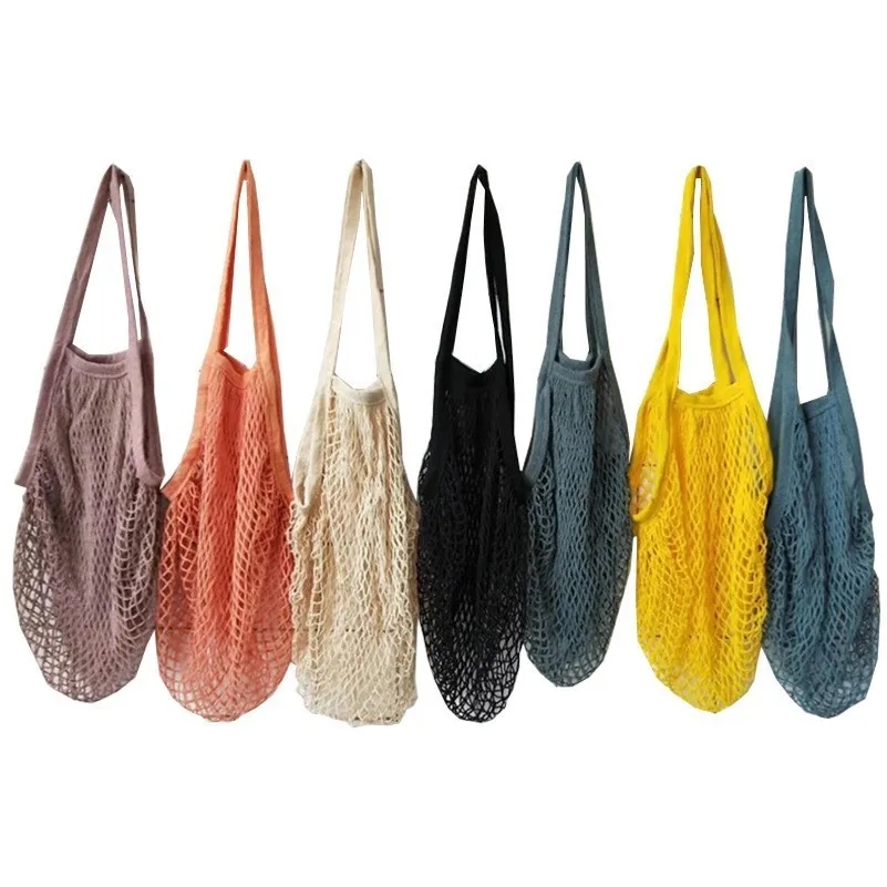 Collapsible Cotton Mesh Tote, custom tote bag with logo imprint 4