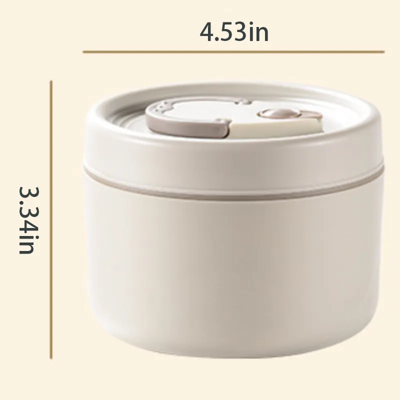 20oz Microwaveable Stainless Steel Lunch Box MOQ 100PCS 4