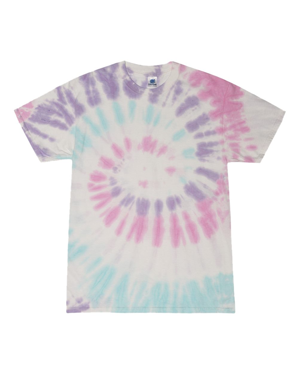 Youth Multi-Color Tie-Dyed T-Shirt - 1000Y 73