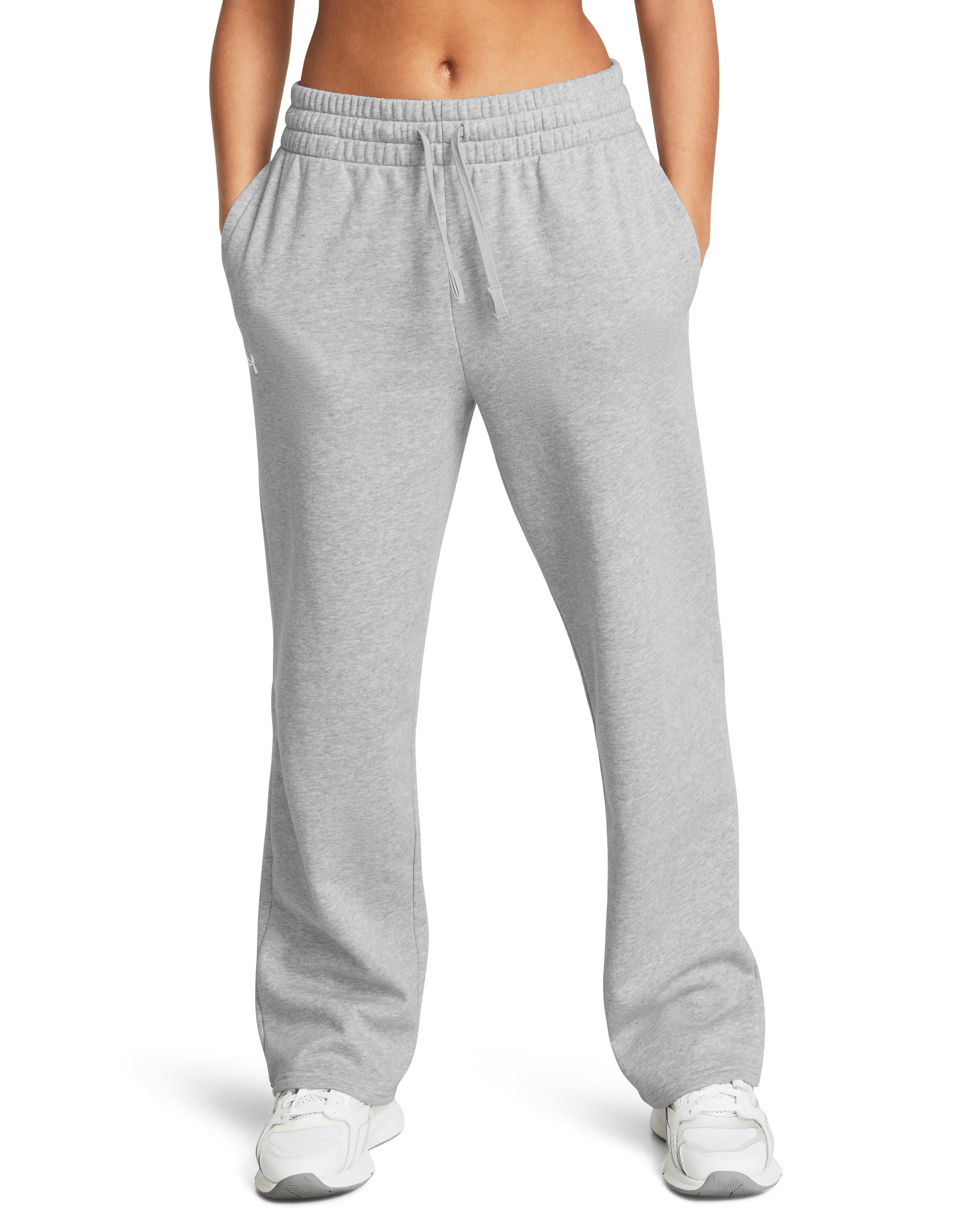 UA Rival Fleece Women's Straight Leg Pants 8
