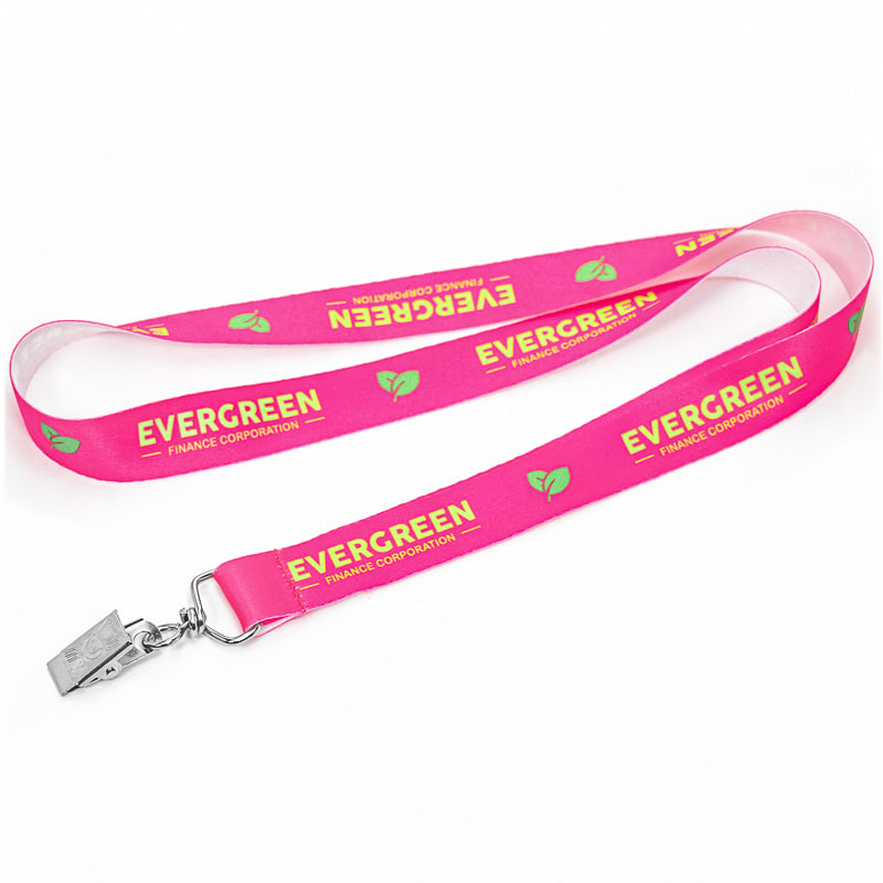Fluorescent Neon Full Color Lanyards 35