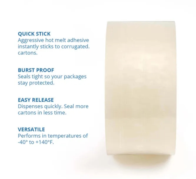 Hot Melt Packaging Tapes - Clear 4