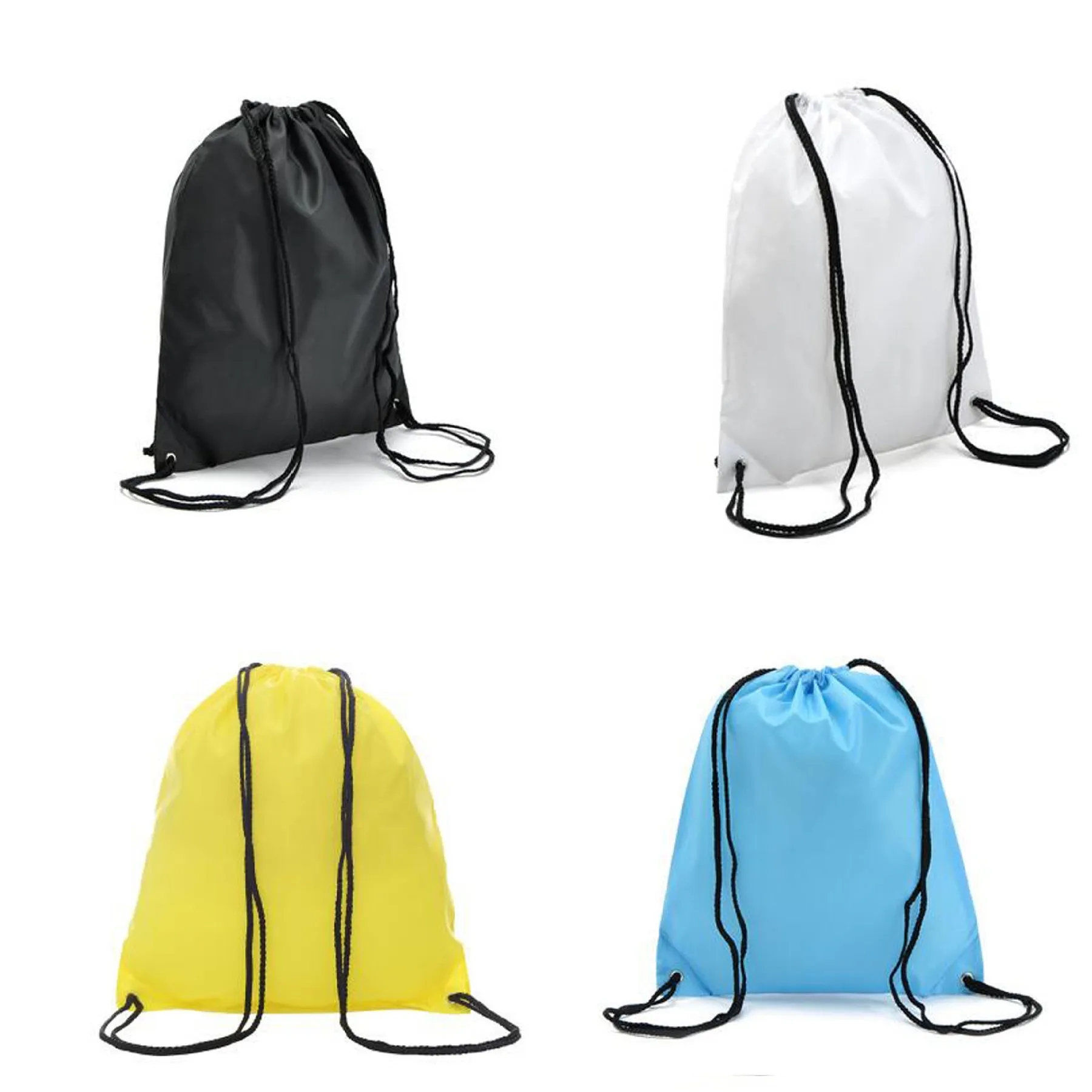 210D Nylon Drawstring Backpack 3