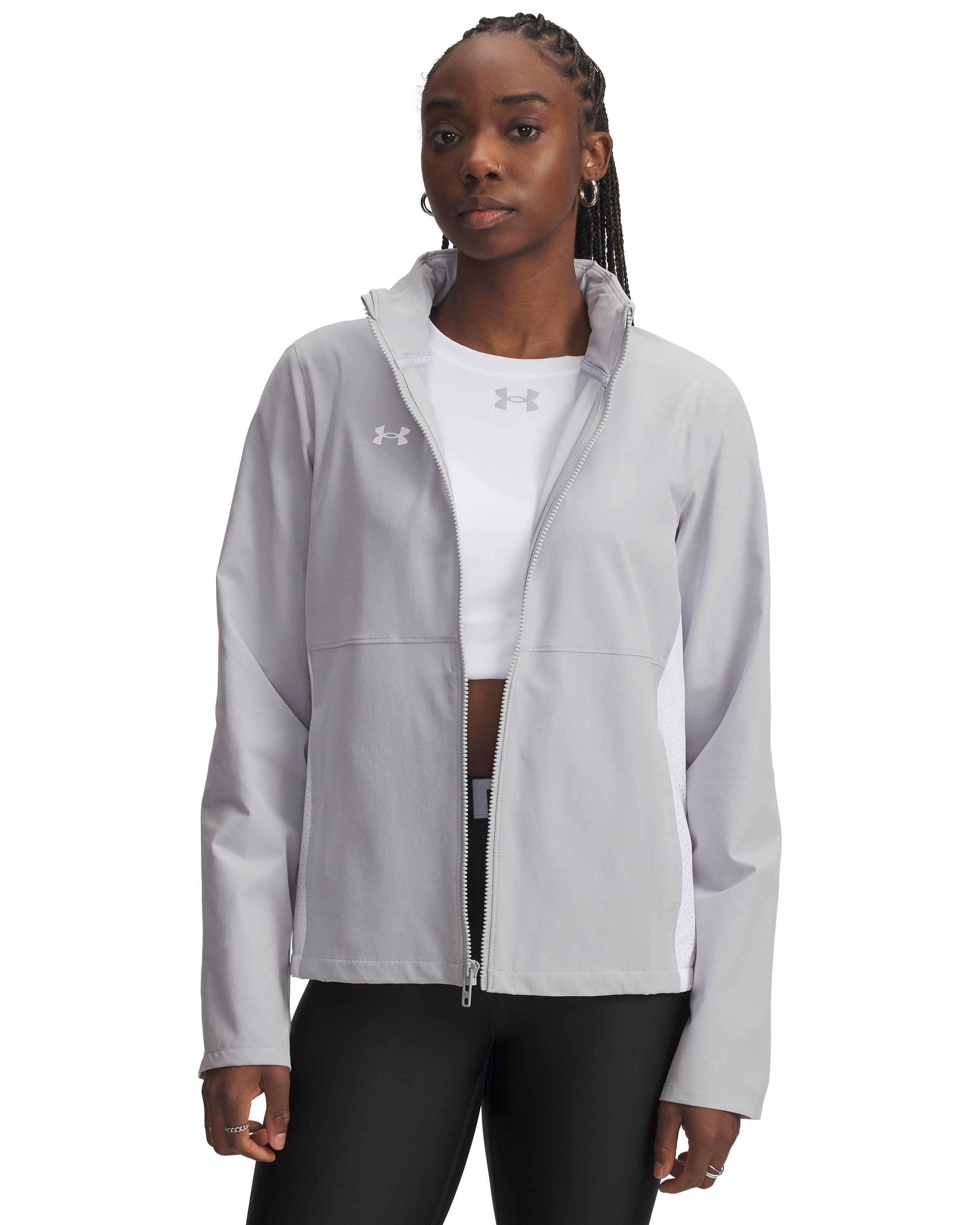 UA Rival Stretch Woven Women's Jacket 4