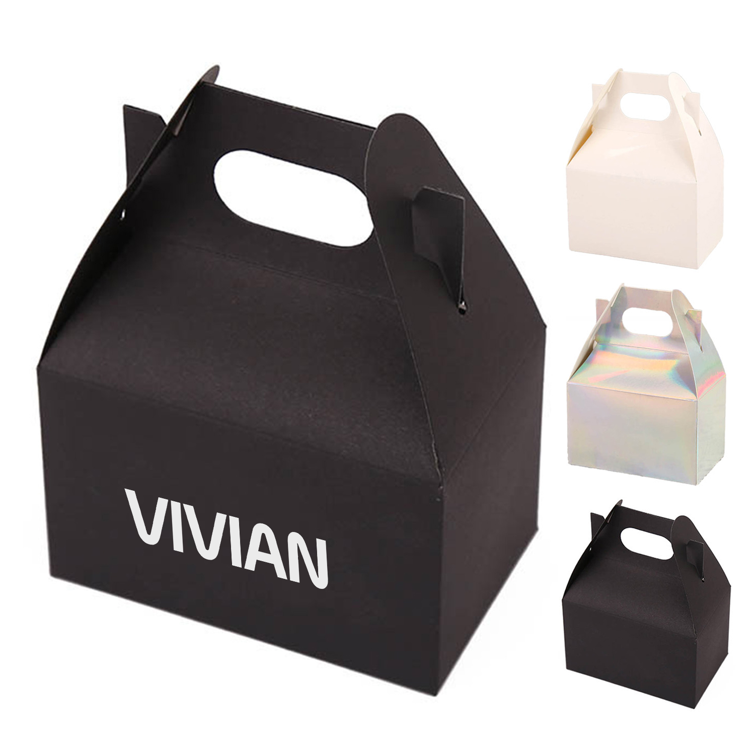 Portable Food Packaging Bakery Box 2