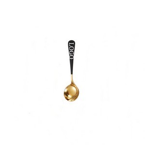 Short Handle Stainless Steel Dessert Spoon 3