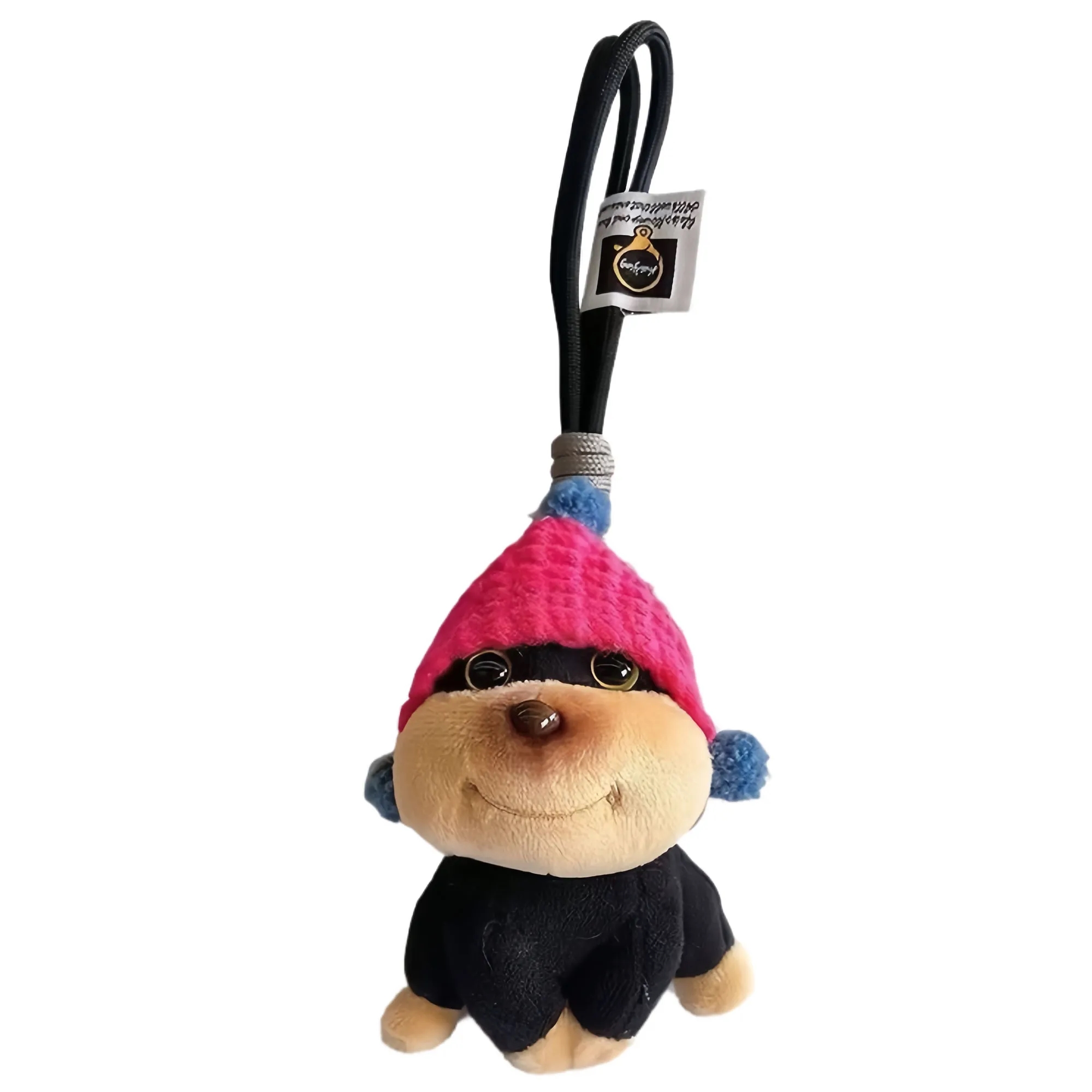 Bee Puppy Plush Keychain For Backpack Decor 3