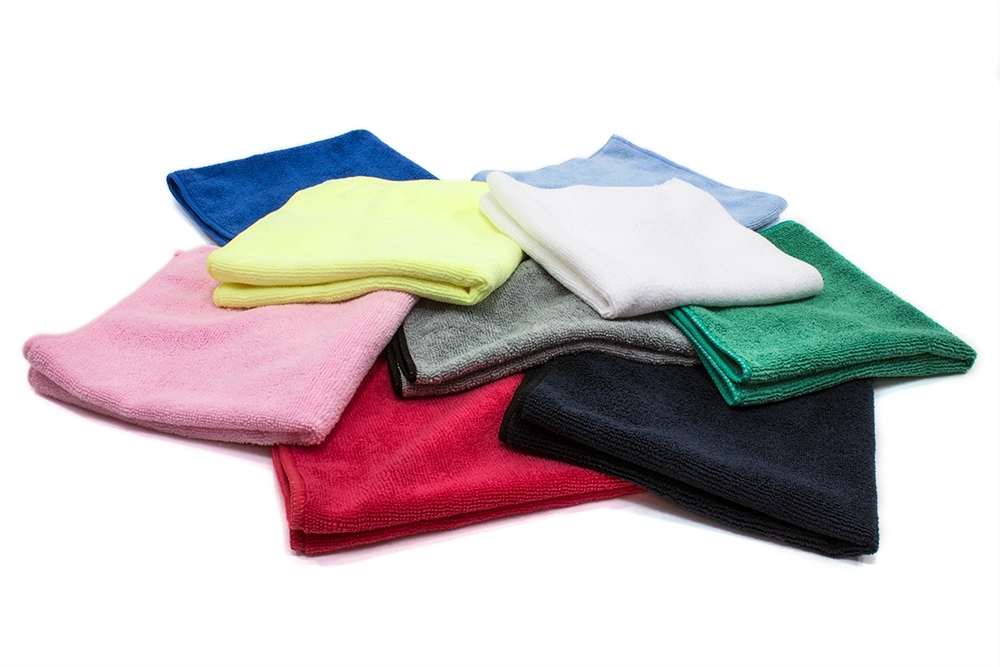1Microfiber Terry Cloth Cleaning Towel 12"x12" 5