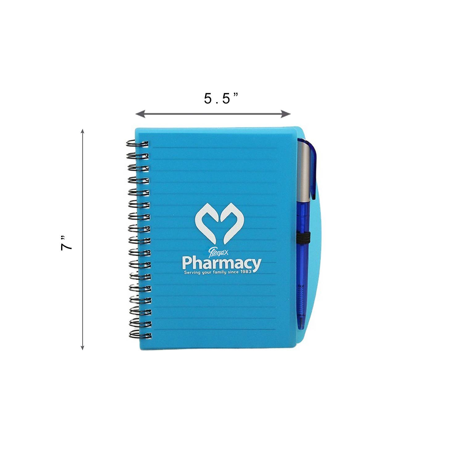 PP Cover Spiral Notebook with Pen 5