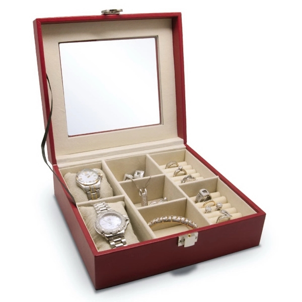 AMBROSE - LEATHERETTE JEWELRY BOX 4