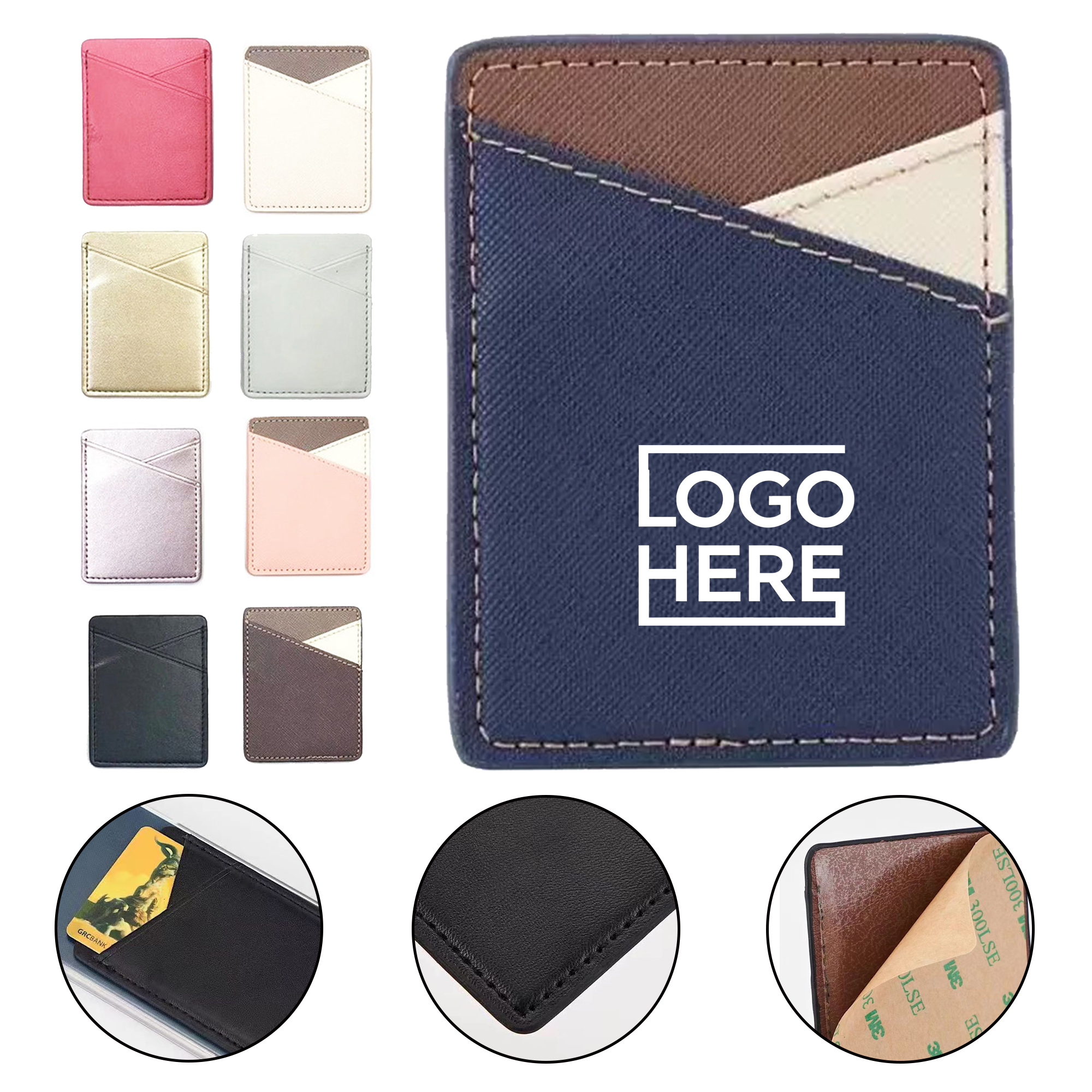 Custom PU Cell Phone Wallet 2