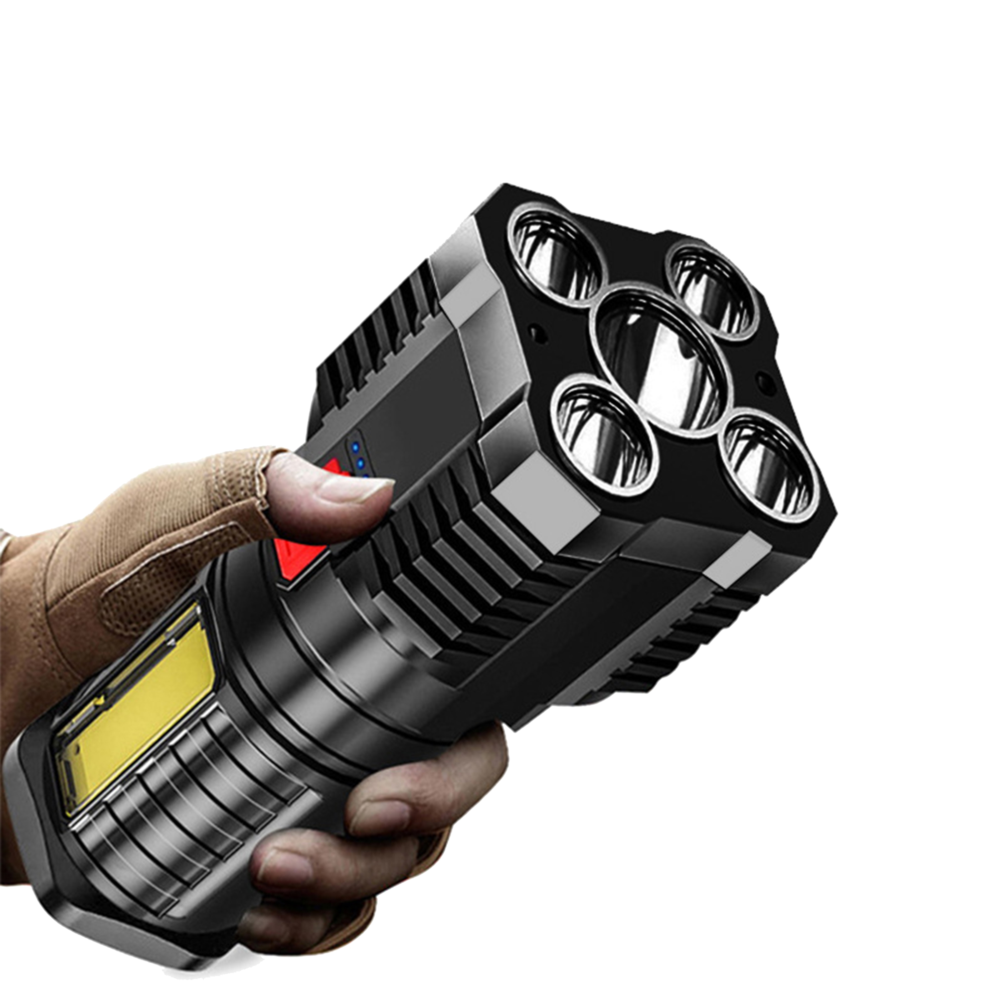 High-Power Outdoor Flashlight with Side Light 5