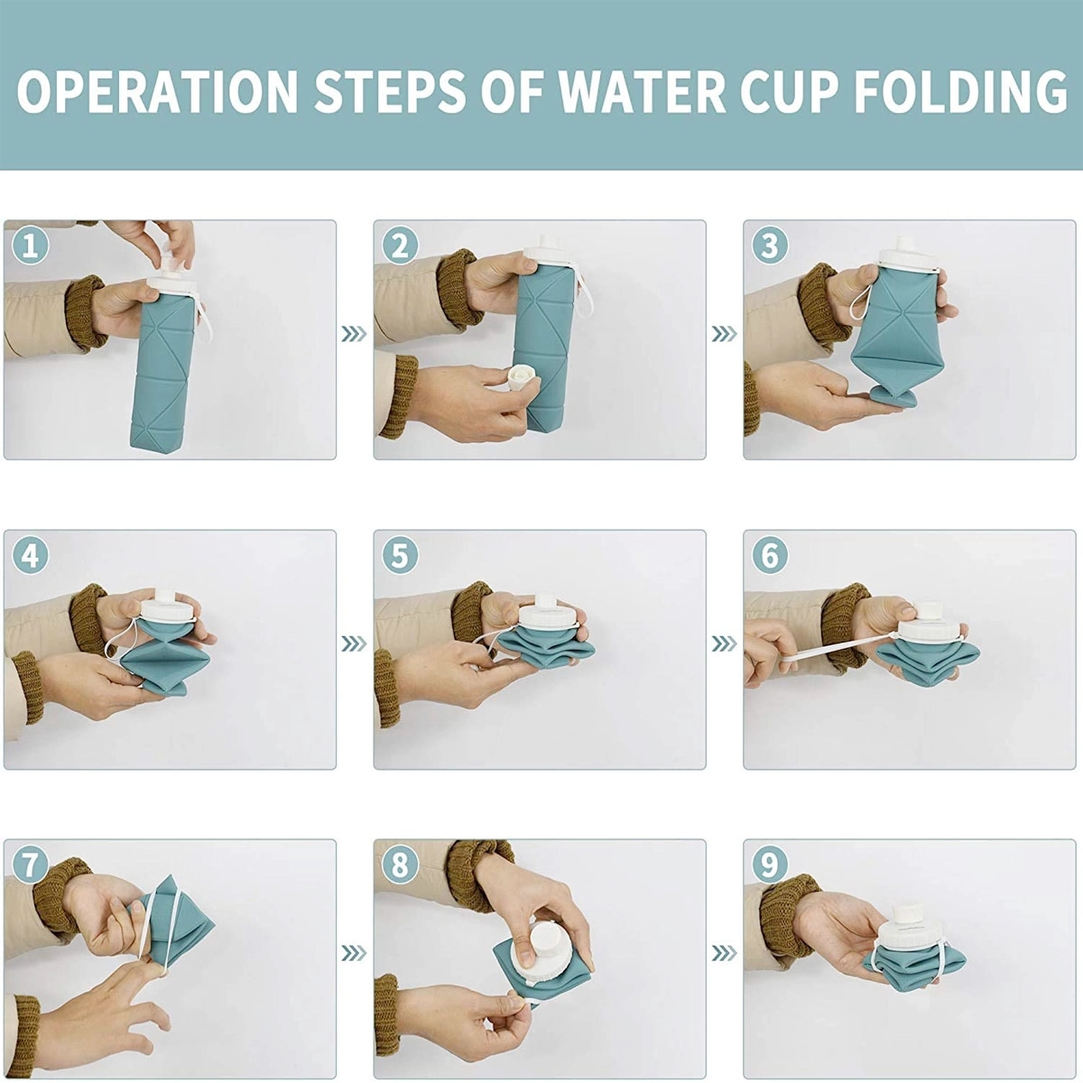 20Oz Collapsible Water Bottles 5