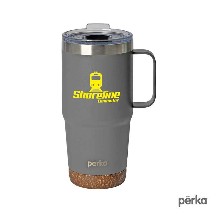 Perka® Bartlett 24 oz. Double Wall, Stainless Steel Stacking Mug 31