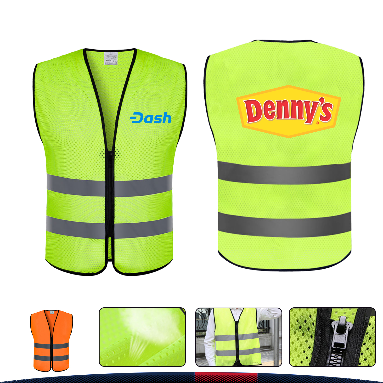 Sleeveless Reflective Vest 3