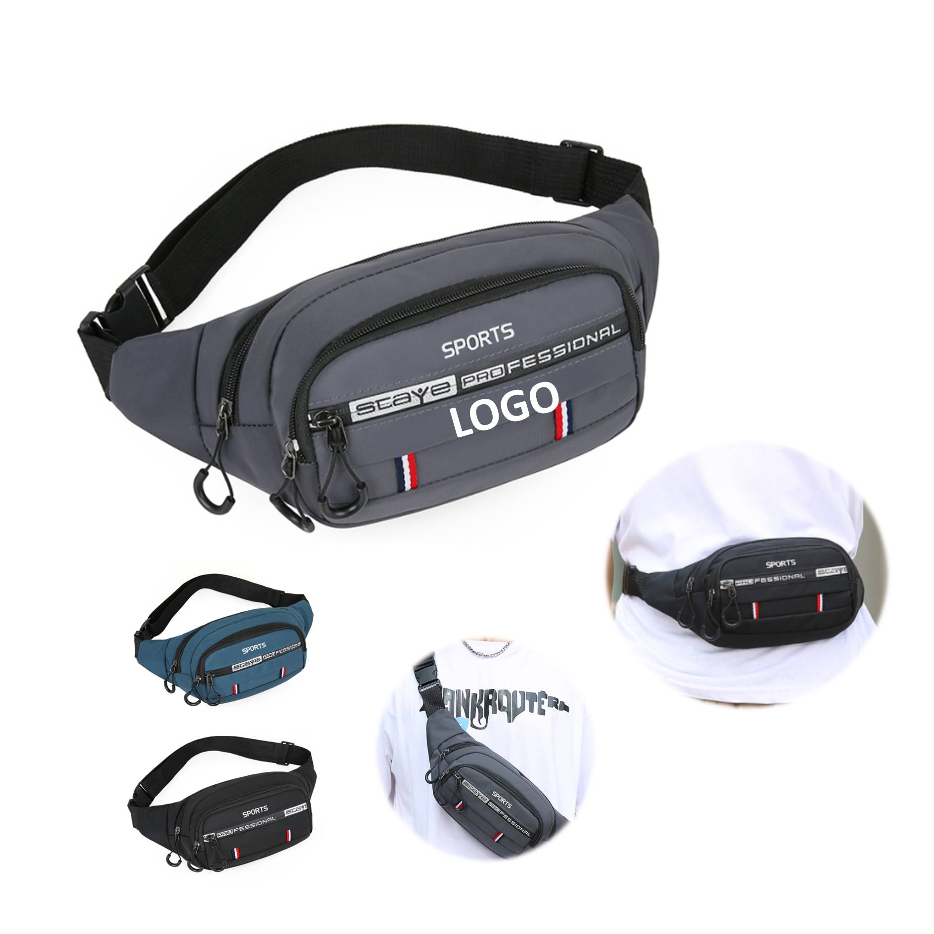 Men's Multi-Function Sport Waist Bag 2