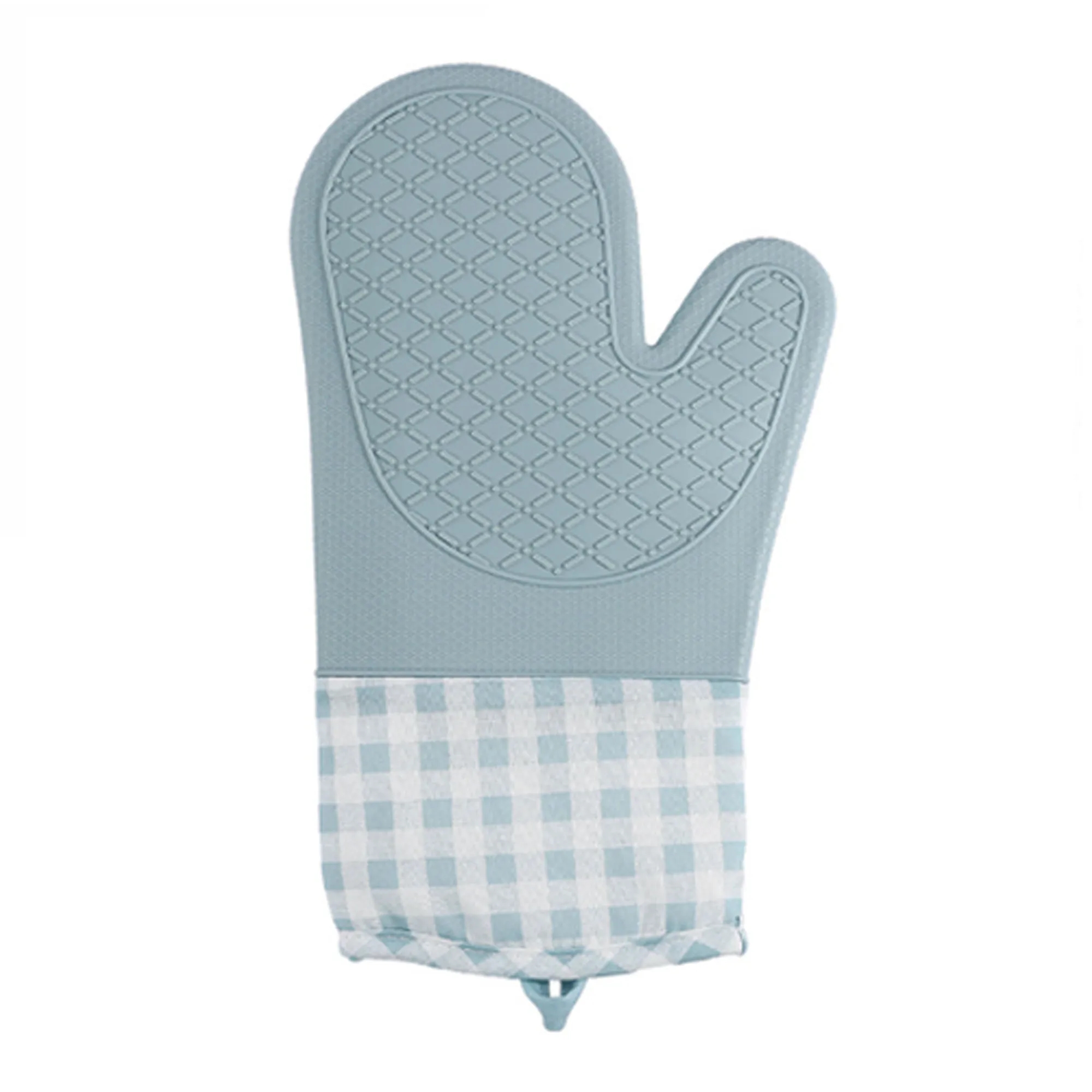 Checkered Silicone Oven Mitt 4
