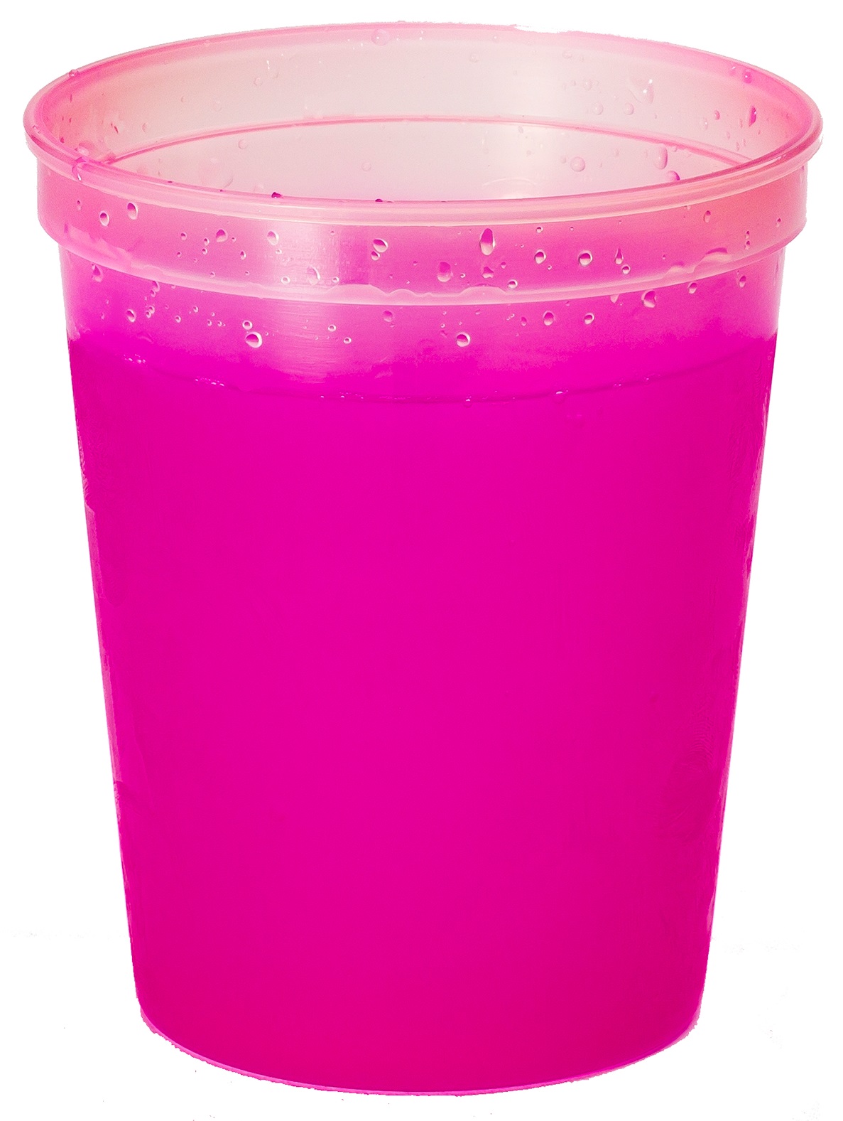 16 oz. Color Changing Smooth Plastic Stadium Cup 3