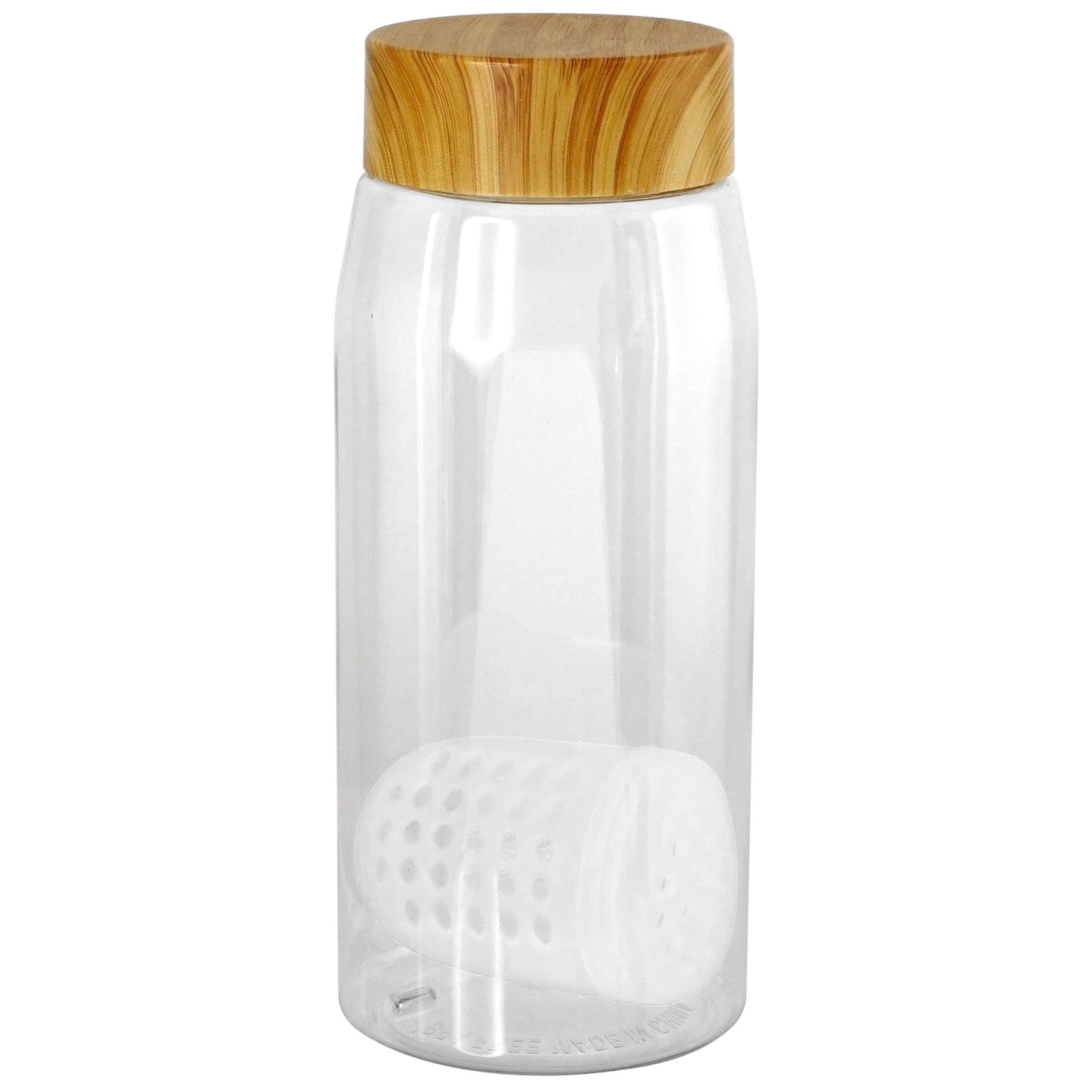 Bamboo Pattern 25 oz. Recycled Bottle with Floating Infuser 2