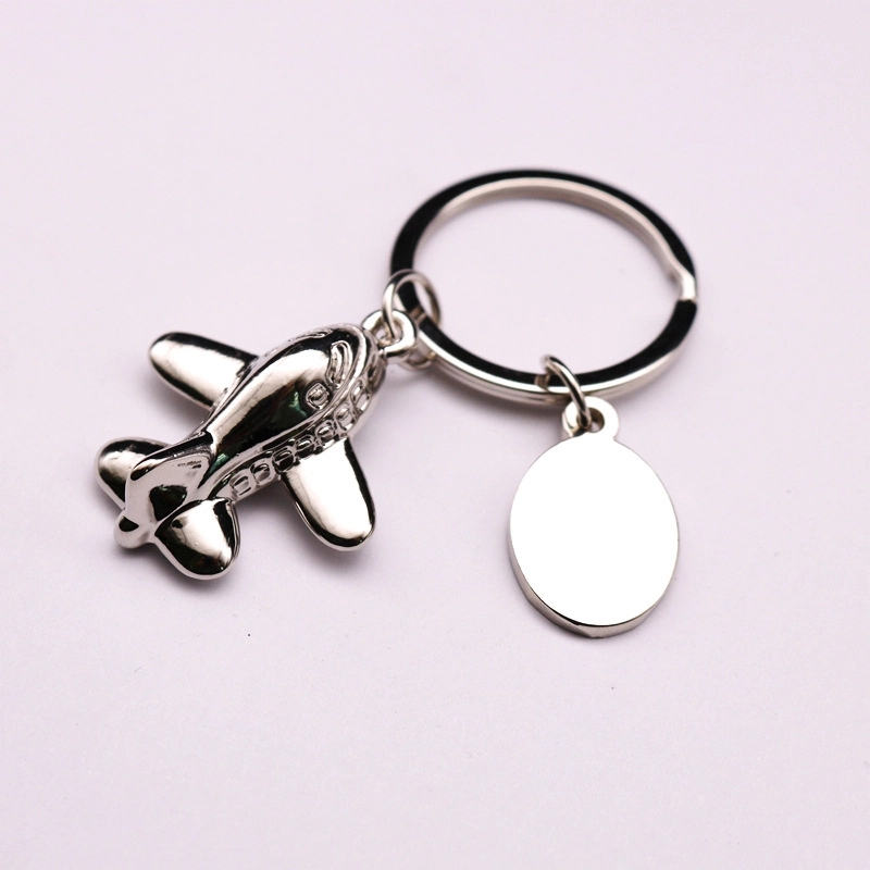 Airplane Shaped Key Chain / Ring 3