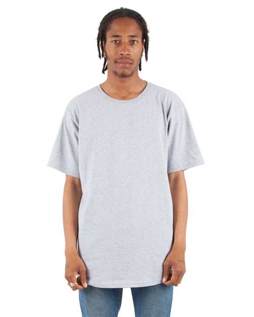 Unisex Curved Hem Long T-Shirt - SHCLT 8