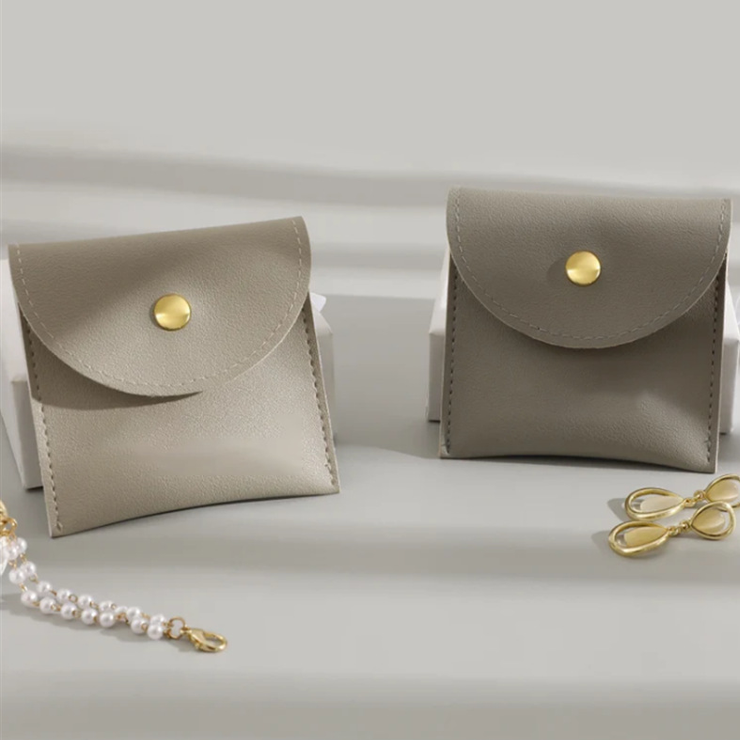 Pu Leather Gift Jewelry Bag 3
