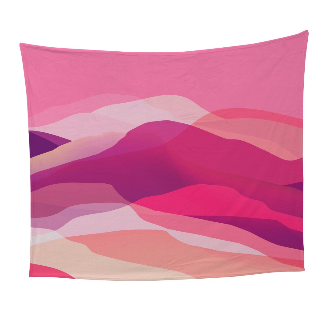 30" x 40" Velveteen Blanket Dye Sub 3