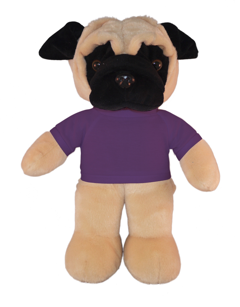 Pug with Tee 4