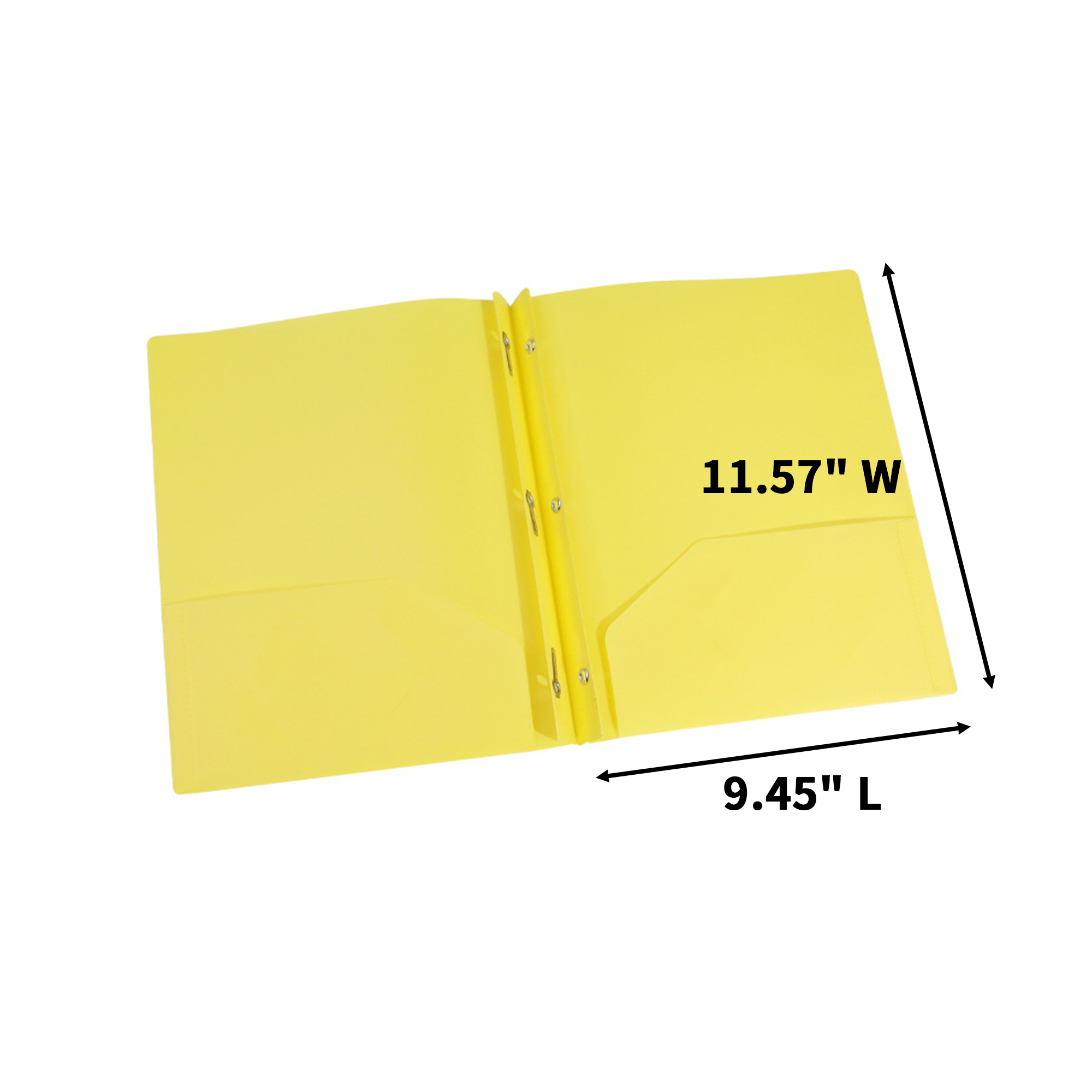 Poly Pocket File Folder Two Pocket Design 8