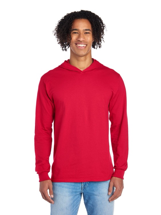 FRUIT OF THE LOOM HD Cotton™ Unisex Jersey Hood, custom hoodie or sweatshirt with logo imprint 6