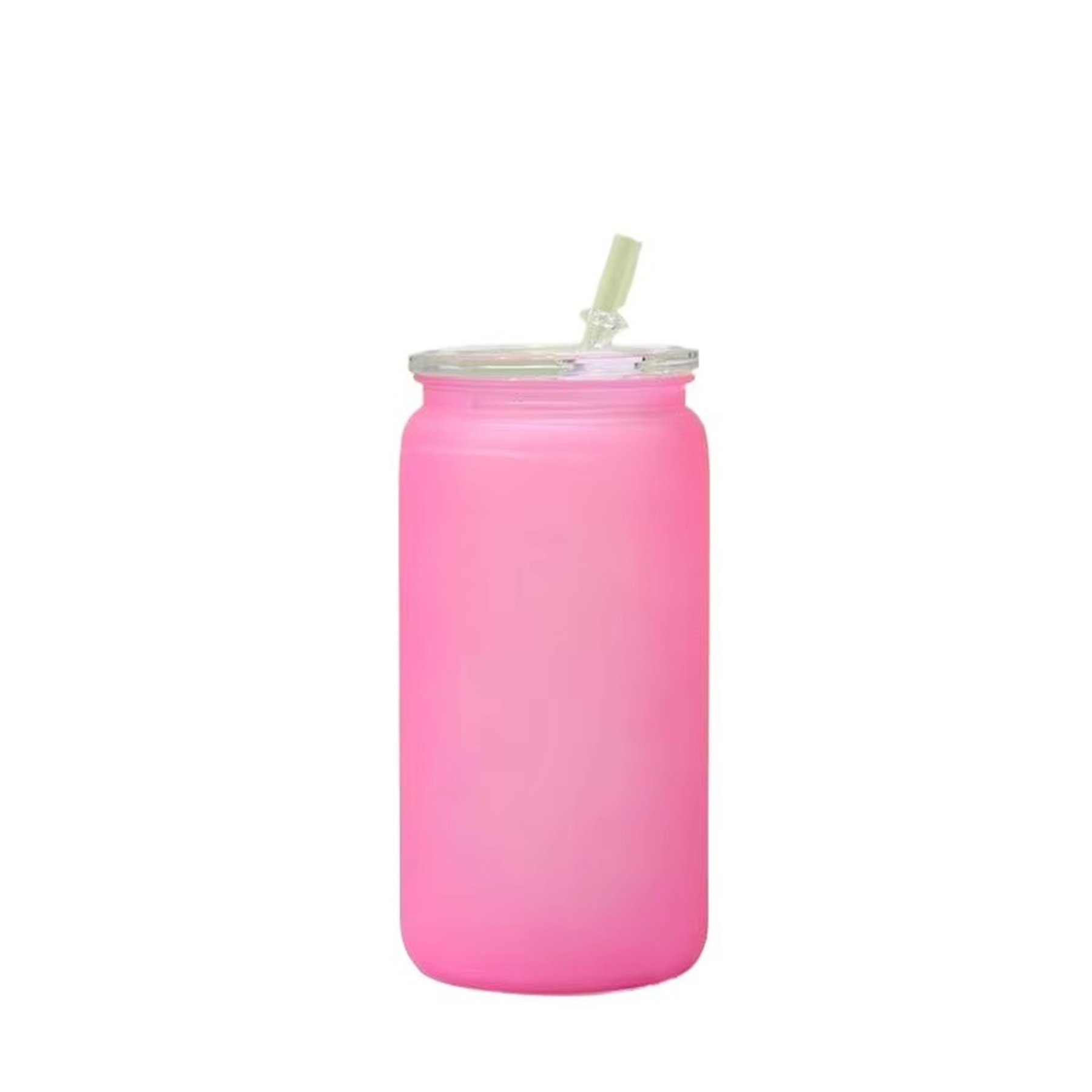 16oz Plastic Mason cup with straw 7