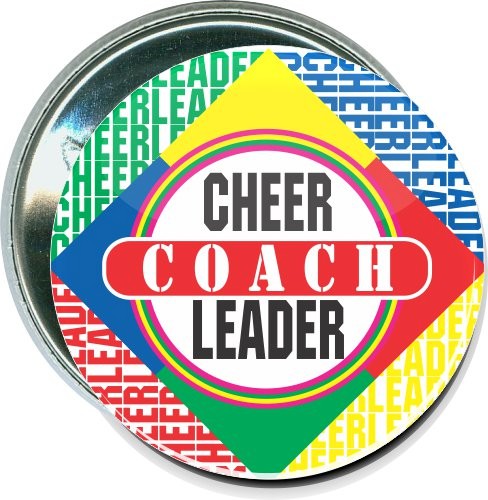 Cheerleader Coach, Cheerleading Button 2