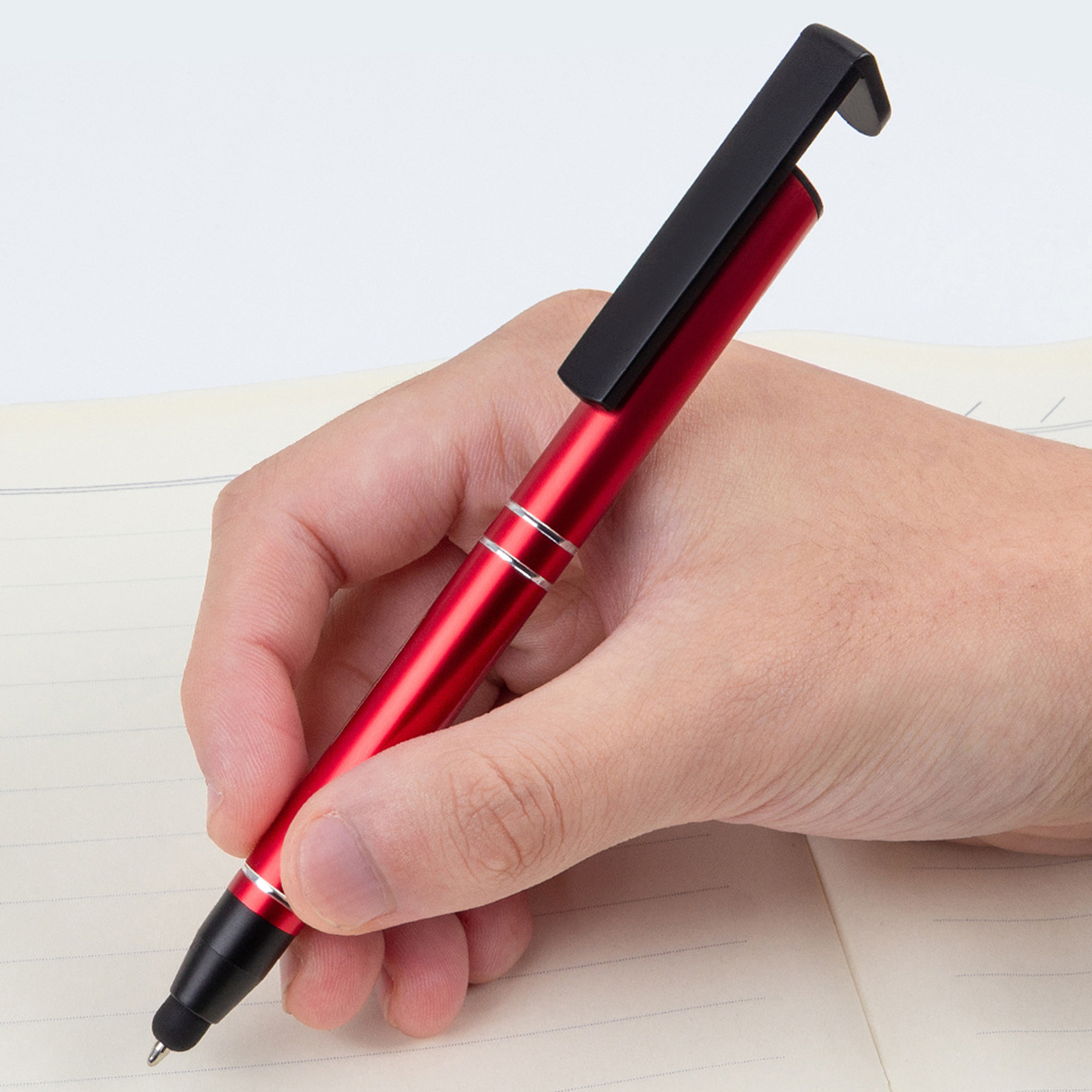 Phone Stand Pen With Stylus 3