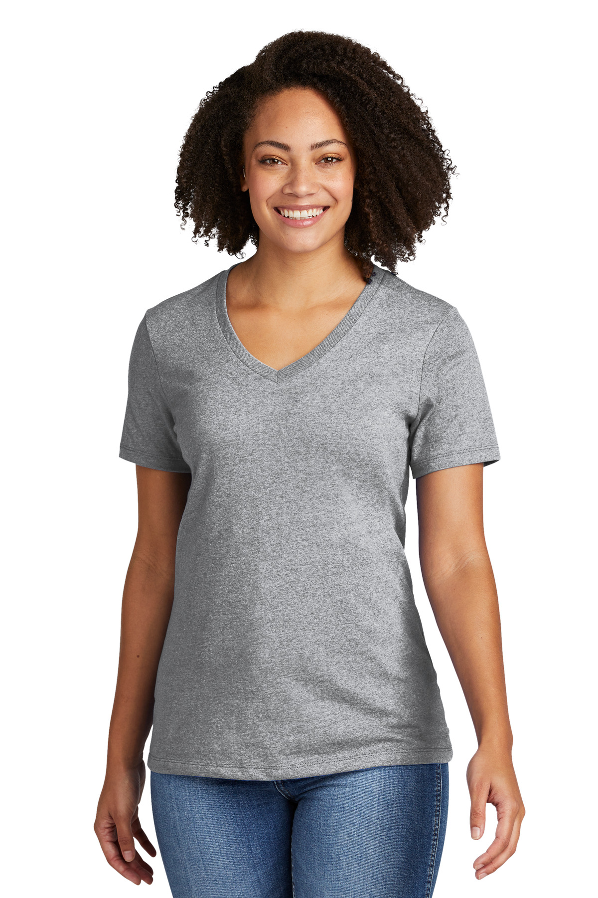 Allmade Women's Recycled Blend V-Neck Tee AL2303 10