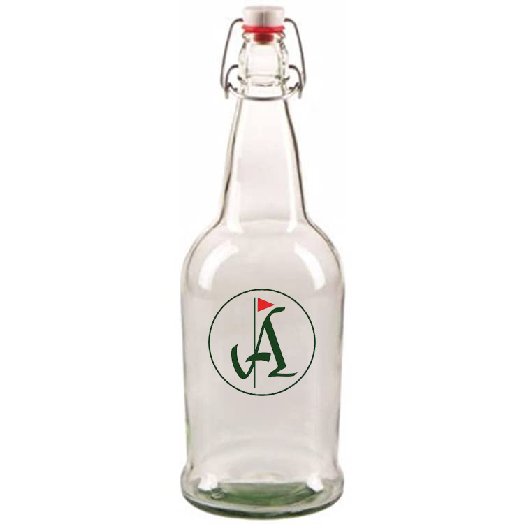 32 oz Clear Flip-Top EZ Cap Bottle 1