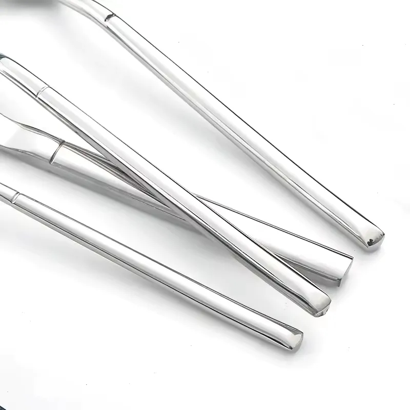 5-Piece Silverware Luxury Cutlery Set Knife Fork Spoon 1
