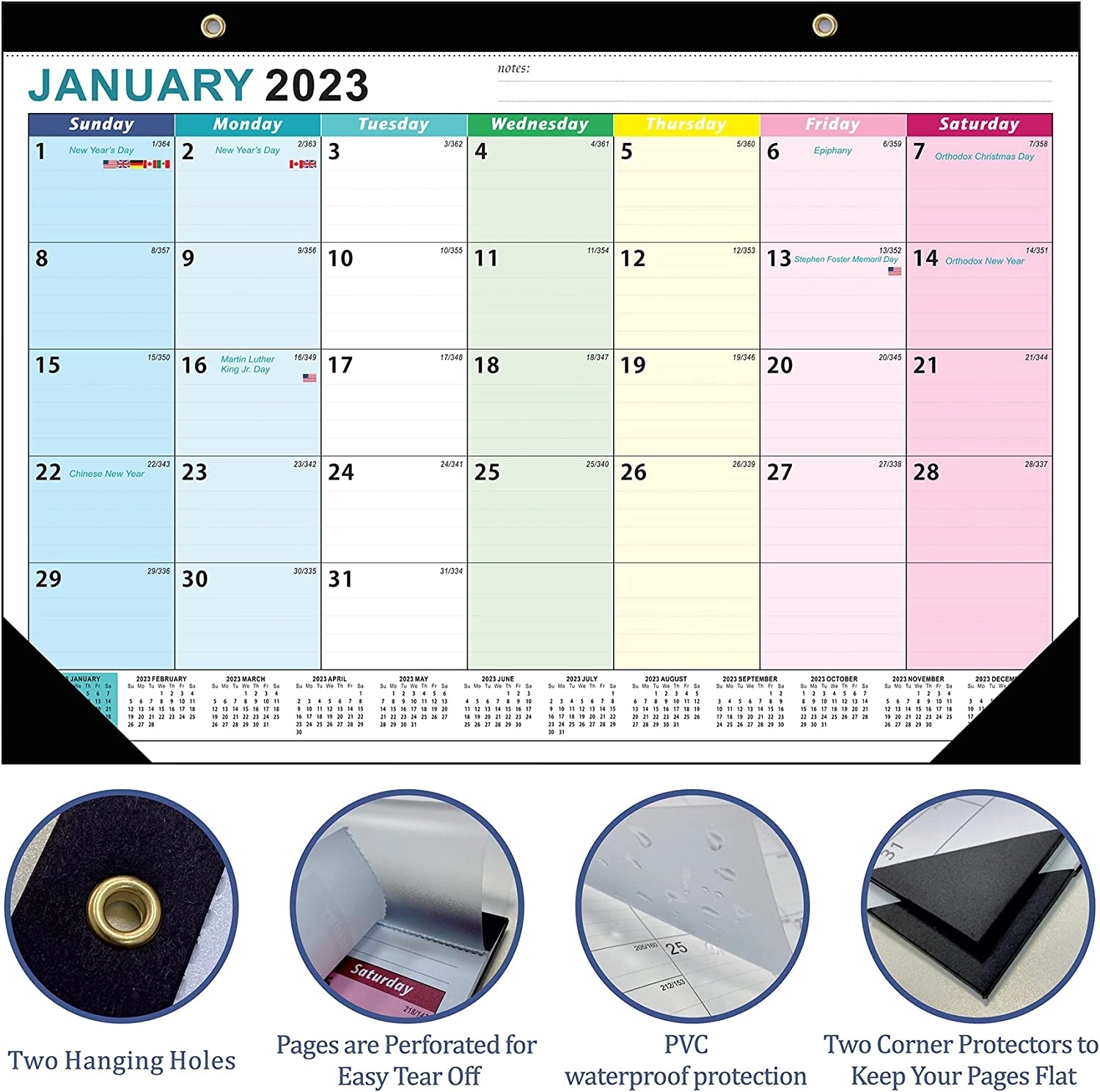 2023 Wall Calendar 1